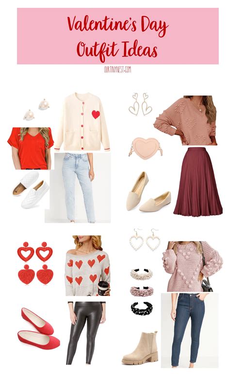 Valentine's Day Outfit Ideas - Our Tiny Nest