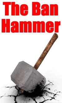 The ban hammer Blank Template - Imgflip