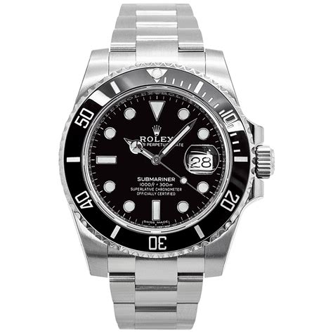 Rolex Oyster Perpetual Submariner Date Stainless Steel 116610LN - Luxe ...