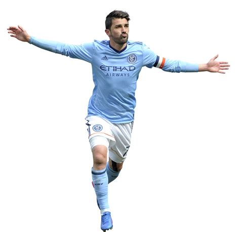 David Villa New York City football render - FootyRenders