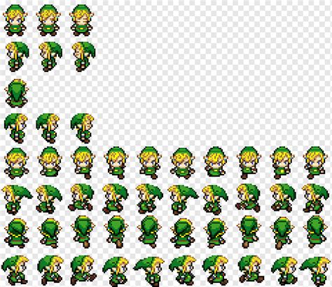 The Legend of Zelda Link, Sprite 2D computação gráfica Unity Animation, sprite, jogo, 3D ...