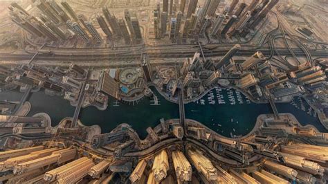 Download Dubai Aerial View Wallpaper | Wallpapers.com