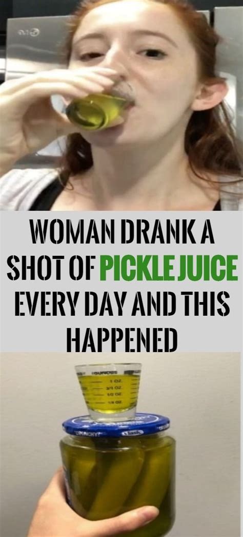 Pickle Juice | Drinking pickle juice, Pickle juice, Pickle juice benefits