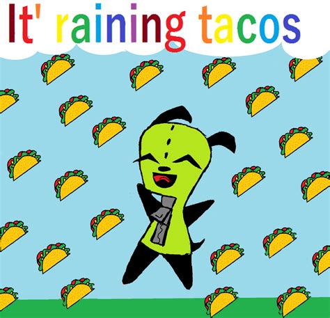 It's raining tacos! by LULUluvs2draw on DeviantArt