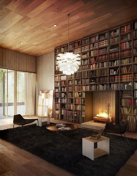 Creative Reading Room Design Structure and Layout