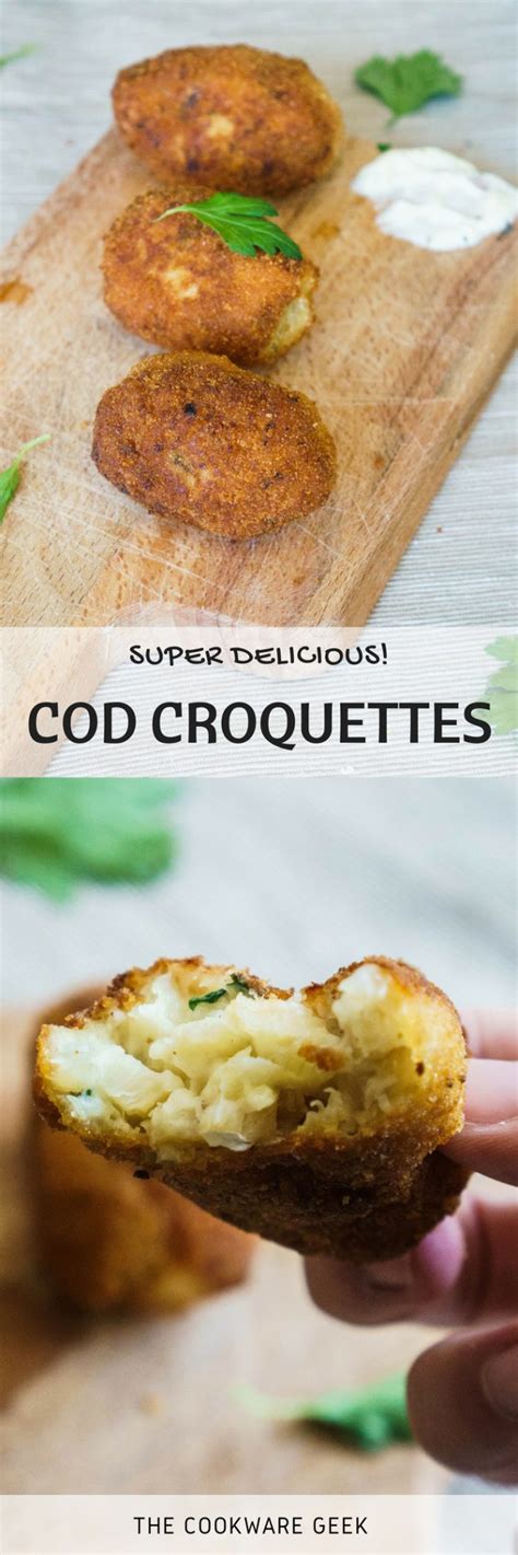 Portuguese Cod Croquettes | The Cookware Geek