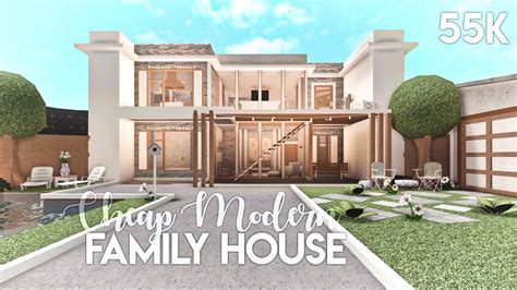 Aesthetic Modern House Bloxburg 40K