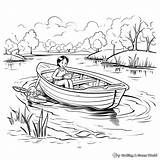 Rowboat Coloring Pages  Free & Printable sketch template
