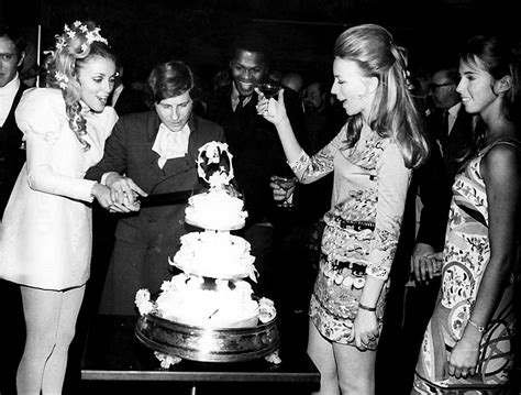 Sharon Tate and Roman Polanski's Wedding, 20.01.1968 - a photo on ...