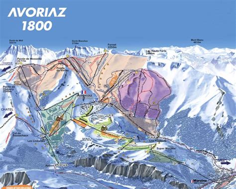 Morzine Piste Maps 2024: Find Your Way Around the Ski Area