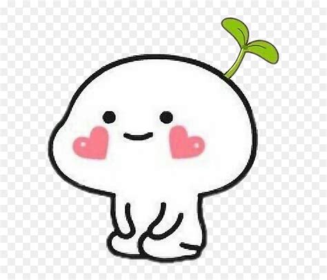 Cute Mochi Sticker, HD Png Download - vhv