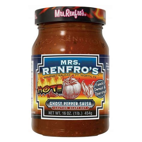 Mrs. Renfro'S Ghost Pepper Salsa Pepper, 16 Oz - Walmart.com