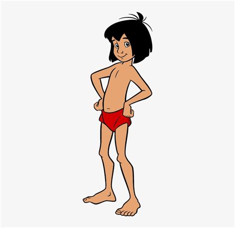 Back To The Jungle Book Clip Art Menu - Jungle Book Character Mowgli - 261x722 PNG Download - PNGkit