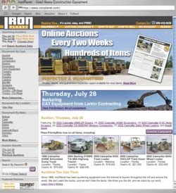 Network 2005 07 IronPlanet Equipment Auctions