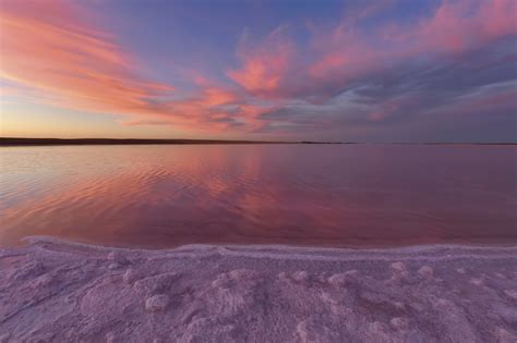 In pictures: Victoria's pink lakes