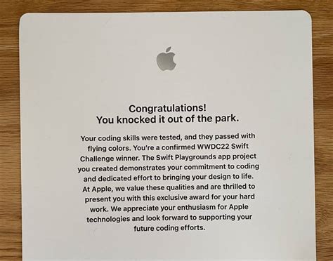 Apple Sent WWDC 22 Gear & Rewards to Swift Challenge Winners