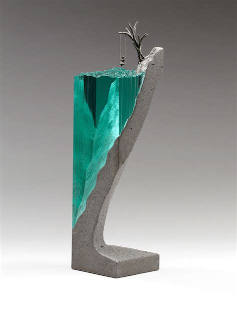 Former Boat Builder Combines Glass And Concrete Into Wonderful Sculptures