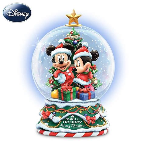 Mickey Mouse Snow globes | Imagenes mickey y minnie, Navidad disney ...