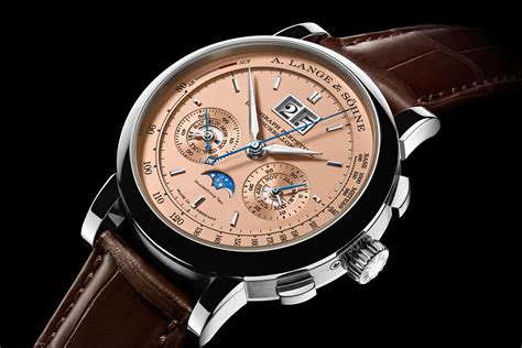 SIHH 2019 - A. Lange & Söhne Datograph Perpetual Tourbillon Pink Gold/Salmon Dial 740.056 (Specs ...