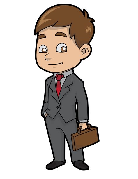 Office Animated Businessman Png Transparent Image Png Mart | Images and ...