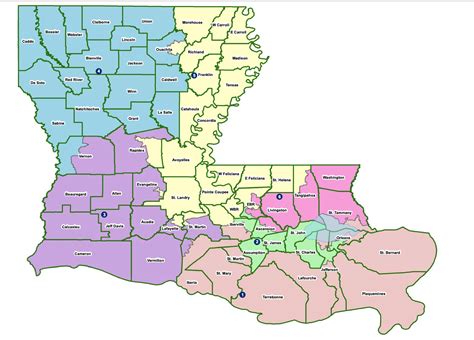 7 maps the Louisiana Legislature will consider for new congressional ...