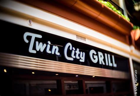 Twin City Grill | City grill, Twin cities, City sign