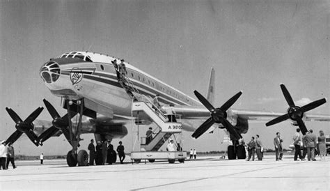 The 1959 Khrushchev visit to Washington marked the first Tupolev Tu-114 flight to America - The ...