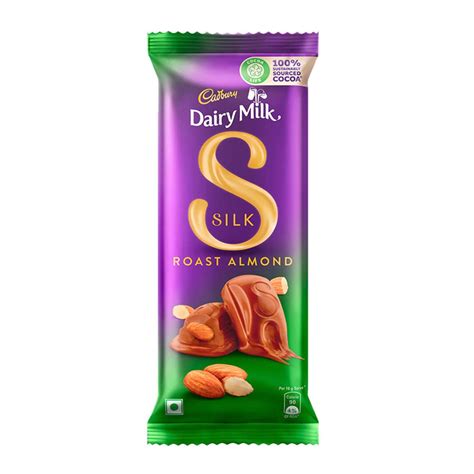 Cadbury Dairy Milk Silk Roast Almond Chocolate Bar 143g | Sinin