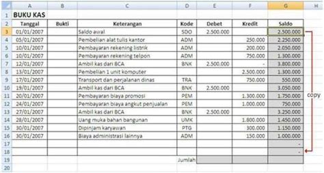 Contoh Pembukuan Ringan – Meteor