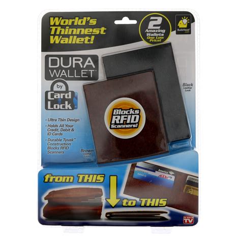 As Seen On TV Dura Wallet by Card Lock - Shop Locks & Keys at H-E-B