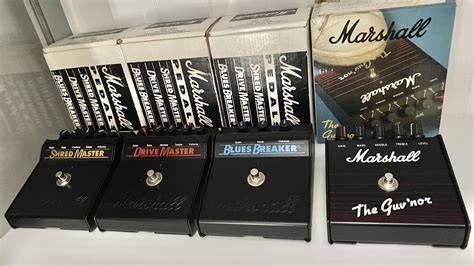 Marshall Original Series Pedals : r/guitarporn