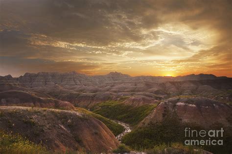 A Good Sunrise in the Badlands Photograph by Steve Triplett - Fine Art America