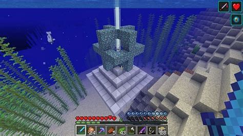 What does the Heart of the Sea do in Minecraft?