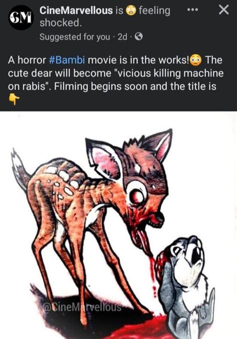 bambi horror movie : r/WTF