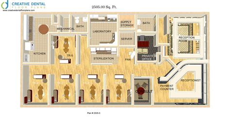 Creative Dental Floor Plans | General Dentist Floor Plans