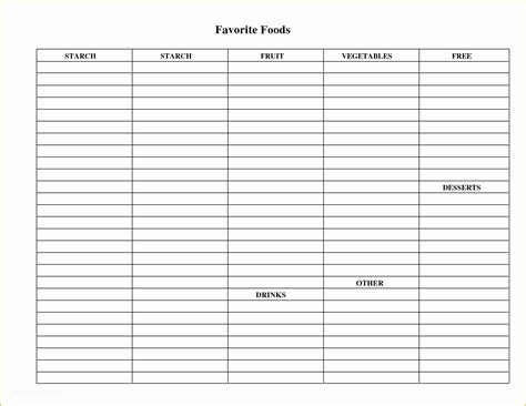 Free Blank Chart Templates Of 5 Best Of Printable Charts and Graphs Templates ...