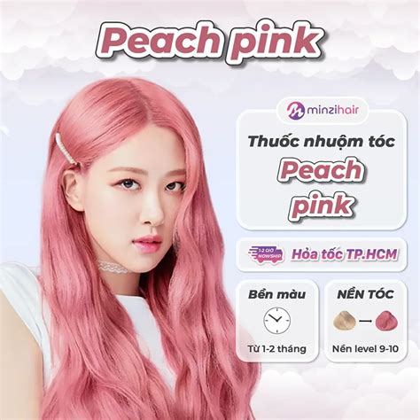 Thuốc Nhuộm Tóc Màu Hồng Đào - Thuốc nhuộm tóc minzihair