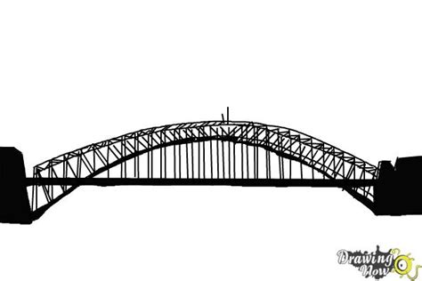 How to Draw a Bridge Step by Step - DrawingNow