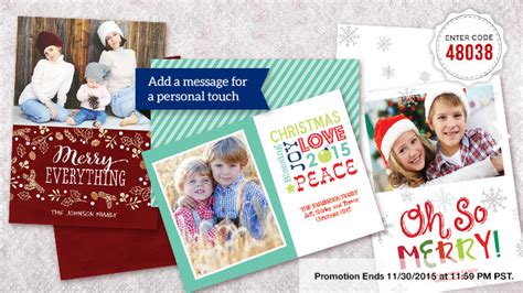 Staples Deal: 50 Christmas Cards for $9.99 :: Southern Savers