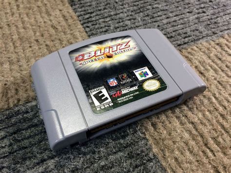 NFL BLITZ SPECIAL EDITION NINTENDO 64 N64 SYSTEM GAME CLEANED WORKS ...