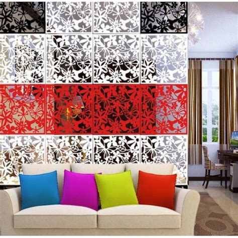 4pcs / Hanging Screens Plastic Living Room Divider Curtains Panels ...