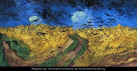 Wheatfield with Crows - Vincent Van Gogh - WikiGallery.org, the largest ...