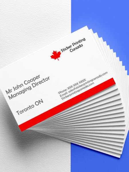 Business Card Printing Toronto - Sticker Printing Canada