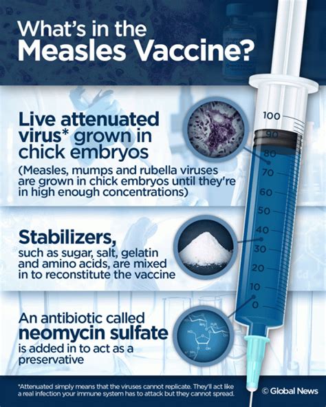 What’s in a measles vaccine? 4 things you need to know | Globalnews.ca