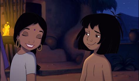 Image - Mowgli and Shanti are both saying good night.jpg | Love ...