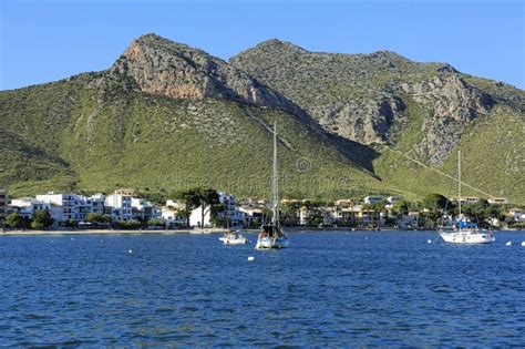 View of the Harbor of Port De Pollenca Stock Photo - Image of leisure, mediterranean: 27457928