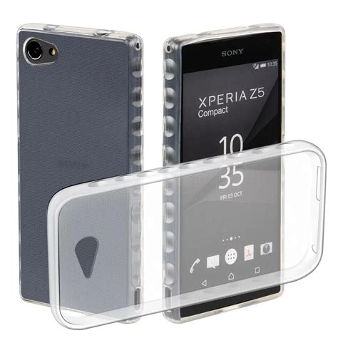 For Sony Xperia Z5 Compact Case Soft TPU Transparent anti skidding ...