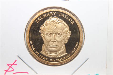 2009-S PROOF ZACHARY TAYLOR PRESIDENTIAL DOLLAR #8615