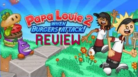 Papa Louie 2: When Burgers Attack! (Review) - YouTube