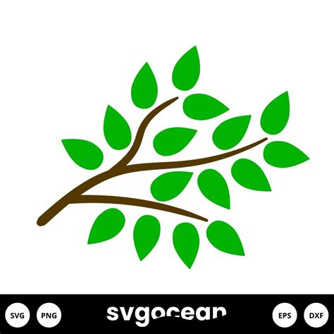 Tree Branch Svg vector for instant download - Svg Ocean — svgocean